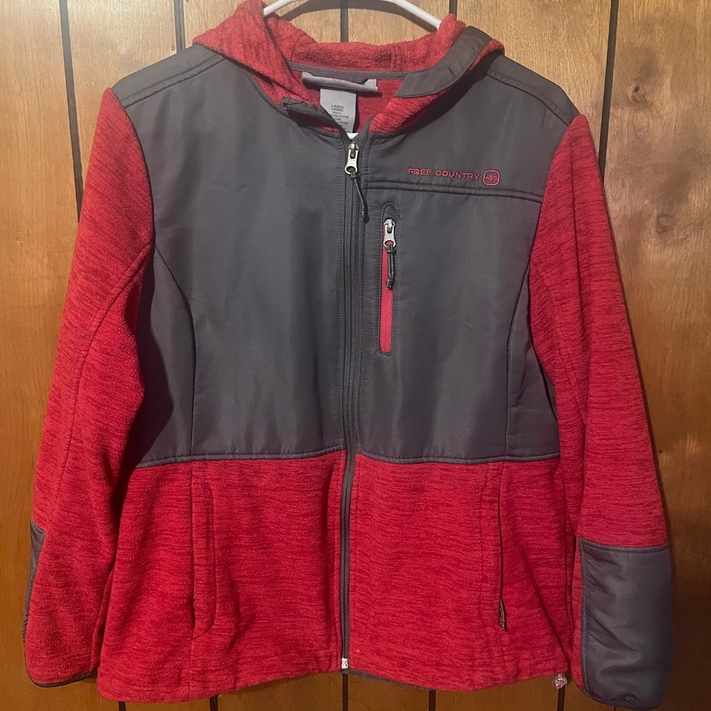 Red Free Country Jacket